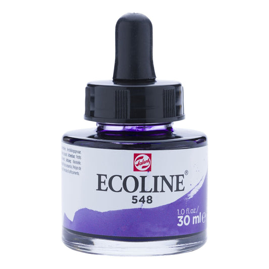Ecoline Liquid Watercolour 30ml 548 Blue Violet - theartshop.com.au