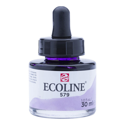 Ecoline Liquid Watercolour 30ml 579 Pastel Violet - theartshop.com.au
