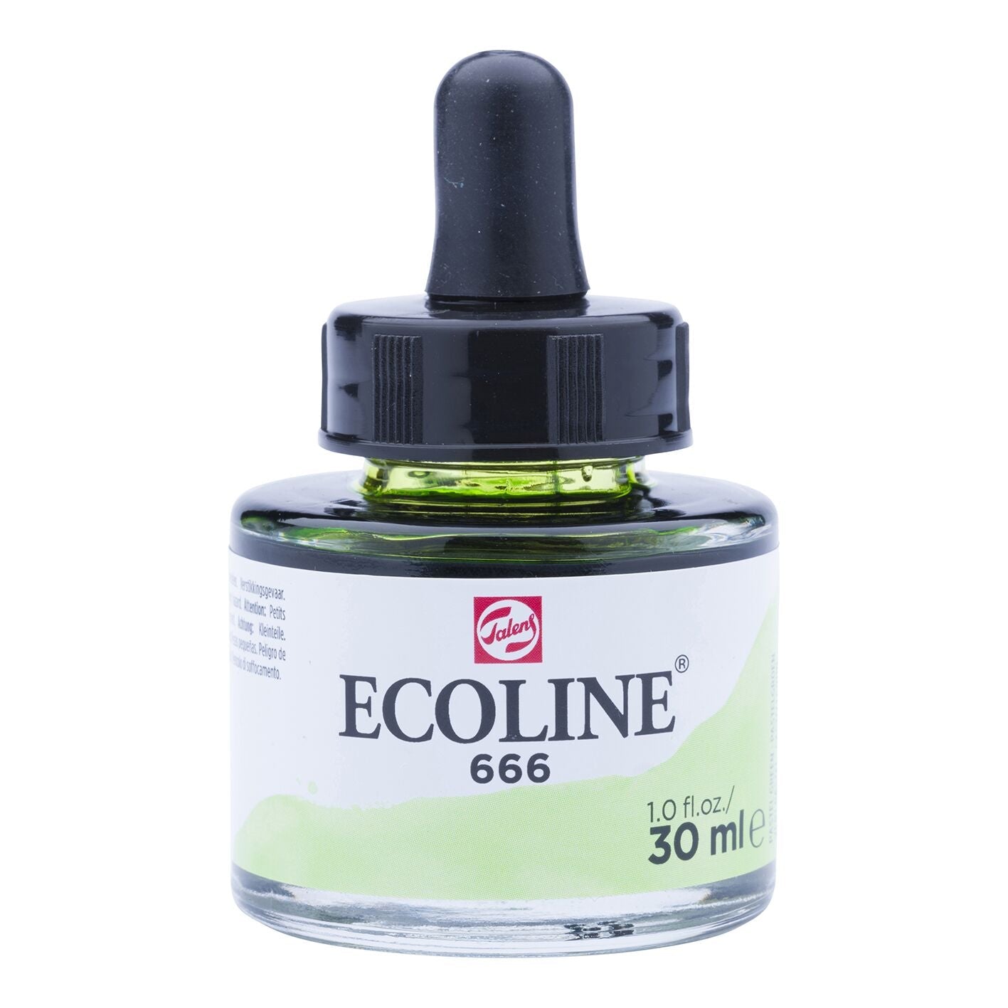 Ecoline Liquid Watercolour 30ml 666 Pastel Green - theartshop.com.au