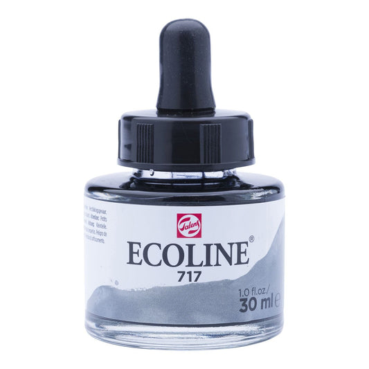 Ecoline Liquid Watercolour 30ml 717 Cold Grey - theartshop.com.au