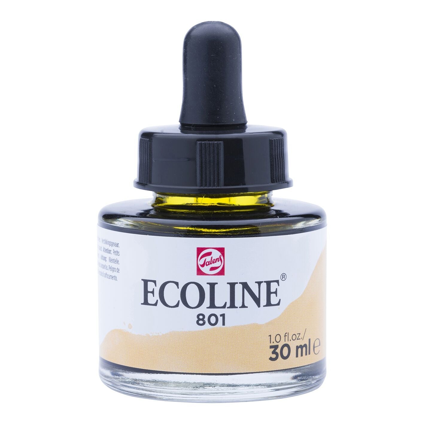 Ecoline Liquid Watercolour 30ml 801 Gold - theartshop.com.au