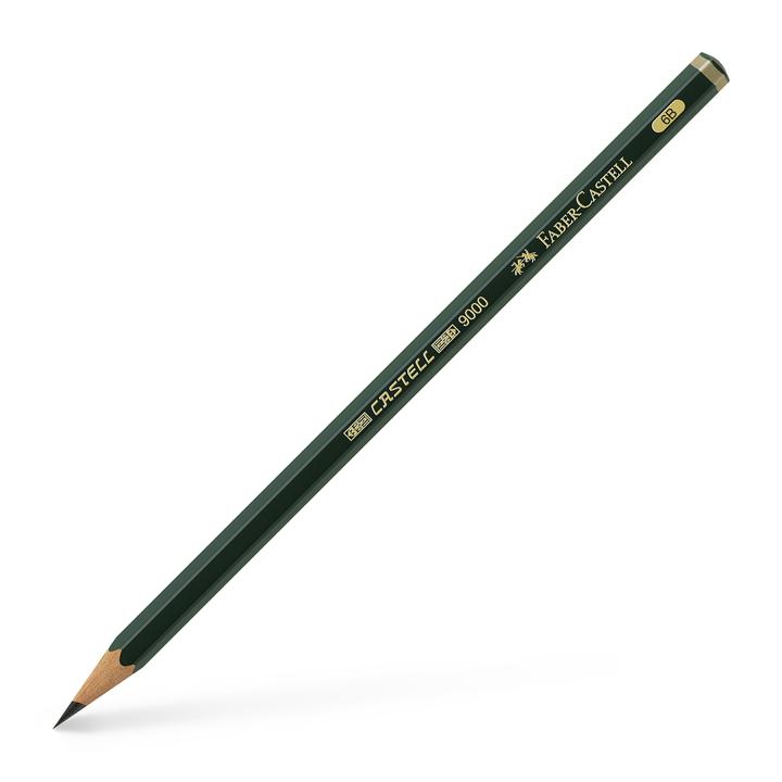 Faber Castell 9000 Graphite Pencil 6B - theartshop.com.au