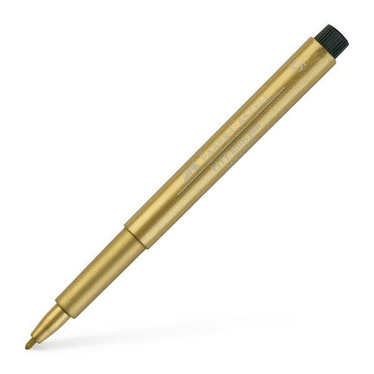 Faber Pitt Marker 1.5mm Metallic Gold - theartshop.com.au