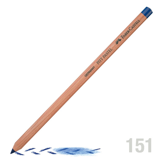 Faber Pitt Pastel Pencil 151 Helio Blue-Reddish - theartshop.com.au