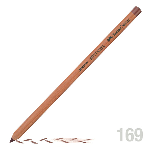 Faber Pitt Pastel Pencil 169 Caput Mortuum - theartshop.com.au