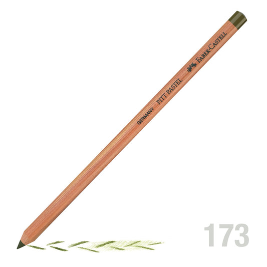 Faber Pitt Pastel Pencil 173 Olive Green Yellowish - theartshop.com.au