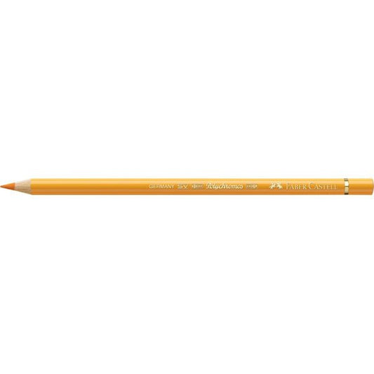 Faber Polychromos Pencil 109 Dark Chrome Yellow - theartshop.com.au