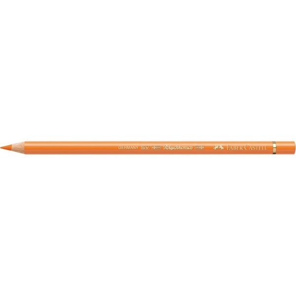 Faber Polychromos Pencil 111 Cadmium Orange - theartshop.com.au