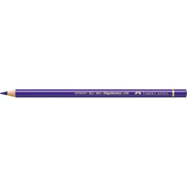 Faber Polychromos Pencil 137 Blue Violet - theartshop.com.au