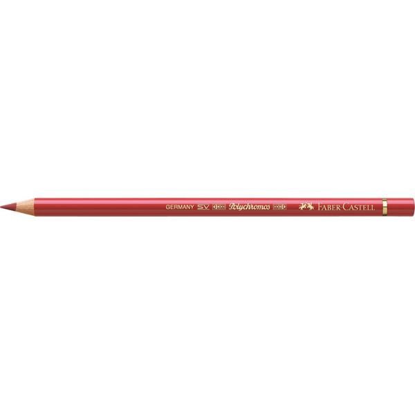 Faber Polychromos Pencil 191 Pompeian Red - theartshop.com.au