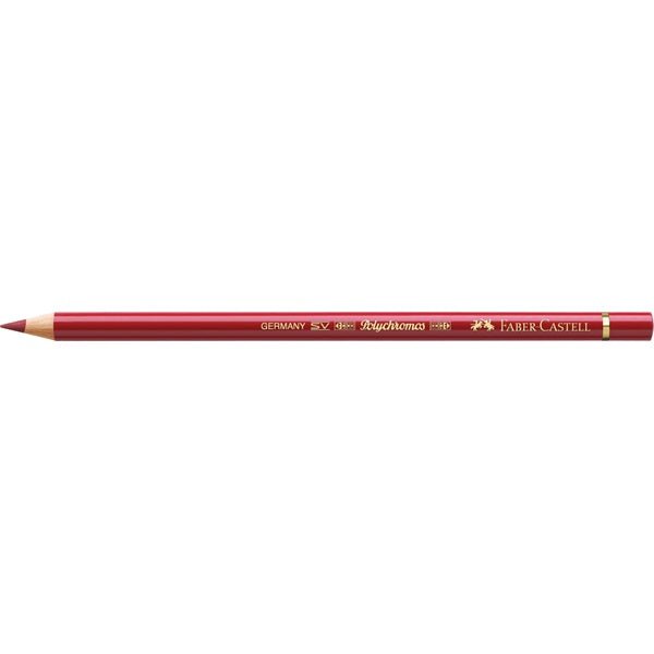 Faber Polychromos Pencil 217 Middle Cadmium Red - theartshop.com.au
