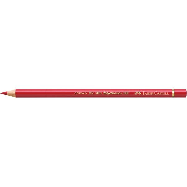 Faber Polychromos Pencil 223 Deep Red - theartshop.com.au