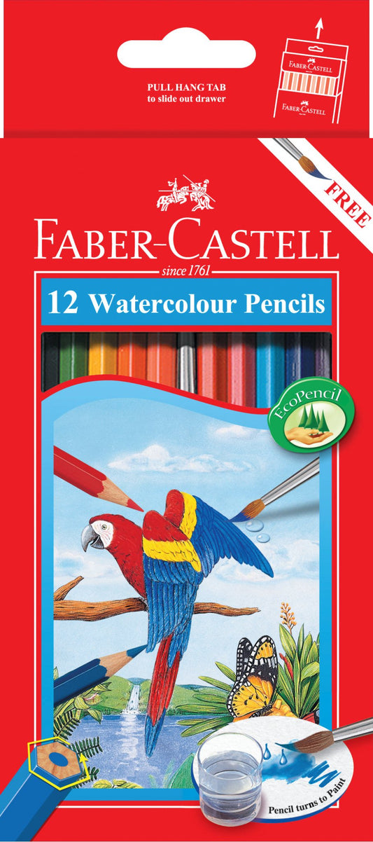 Faber W/C Box 12 Assorted - theartshop.com.au