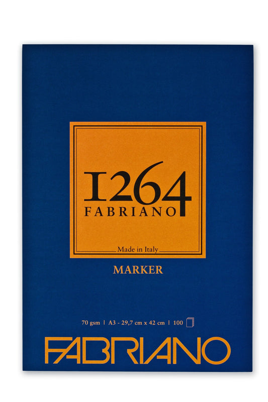 Fabriano 1264 Marker Pad 70gsm A3 100 Shts - theartshop.com.au