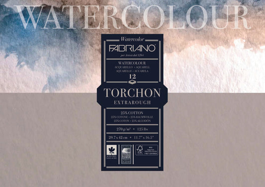 Fabriano Studio W/C Pad 270gsm Extra Rough A3 - theartshop.com.au