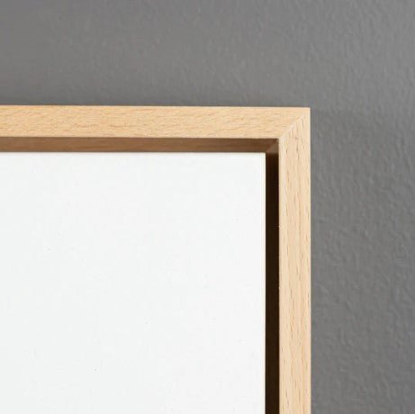 Floater Frame for CreateArt Thick Edge Canvas In BEECH - Frame Only - theartshop.com.au