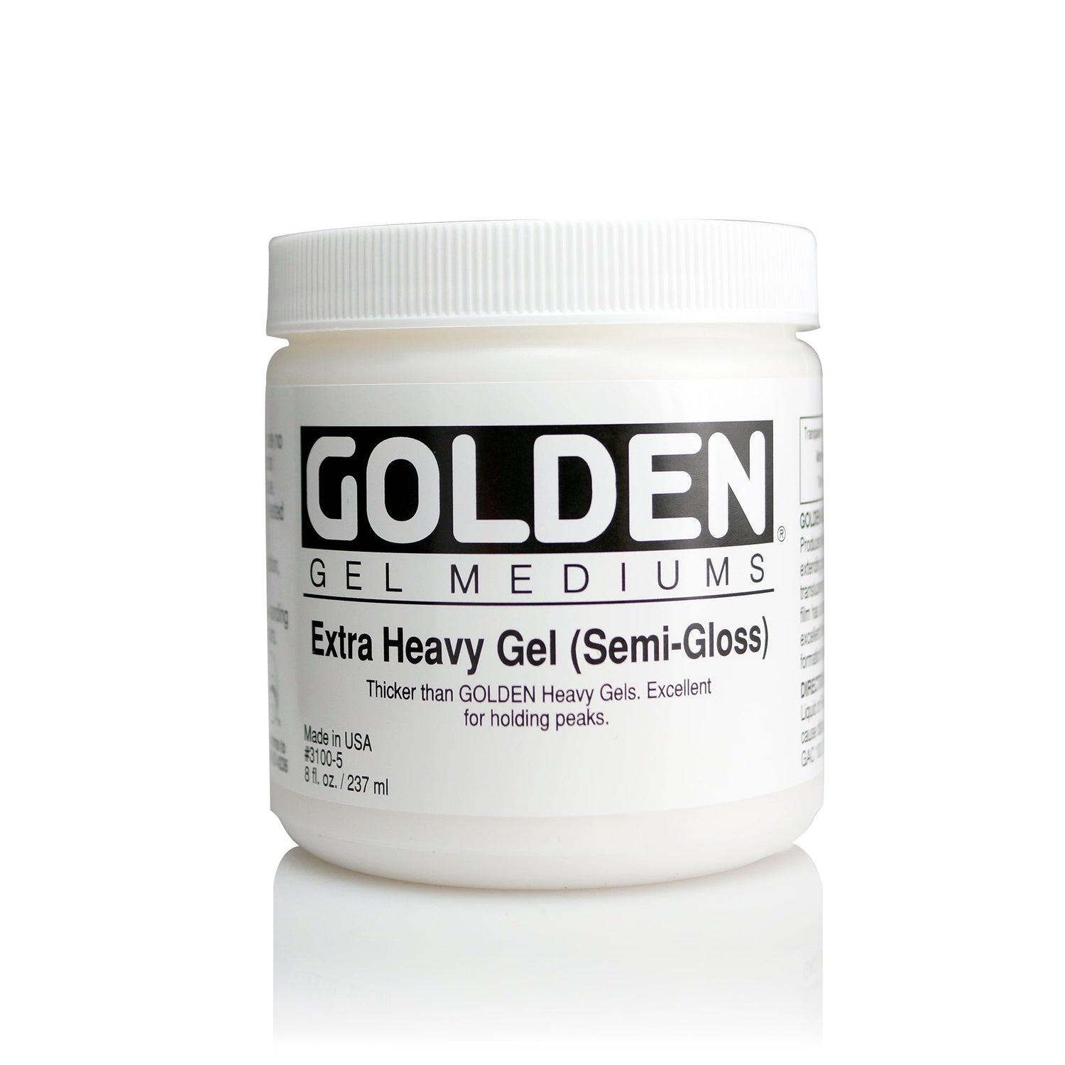 Golden Extra Heavy Gel (Semi-Gloss) 237ml - theartshop.com.au