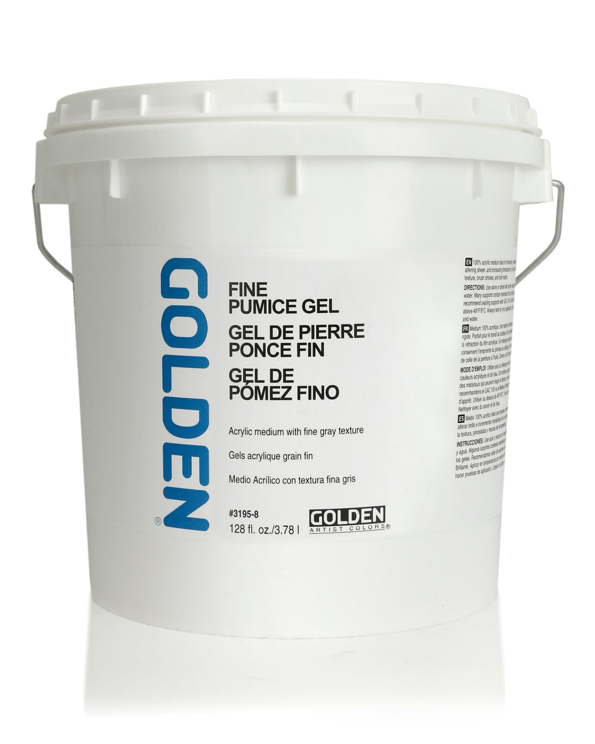 Golden Fine Pumice Gel 3.78L - theartshop.com.au