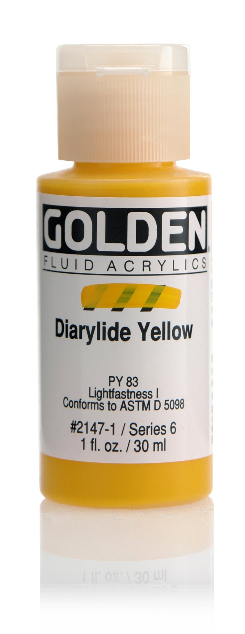Golden Fluid Acrylic 30ml Diarylide Yellow - theartshop.com.au