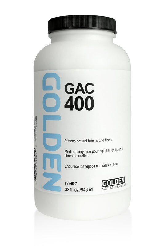 Golden GAC 400 Stiffens Textiles / Fibers 946ml - theartshop.com.au