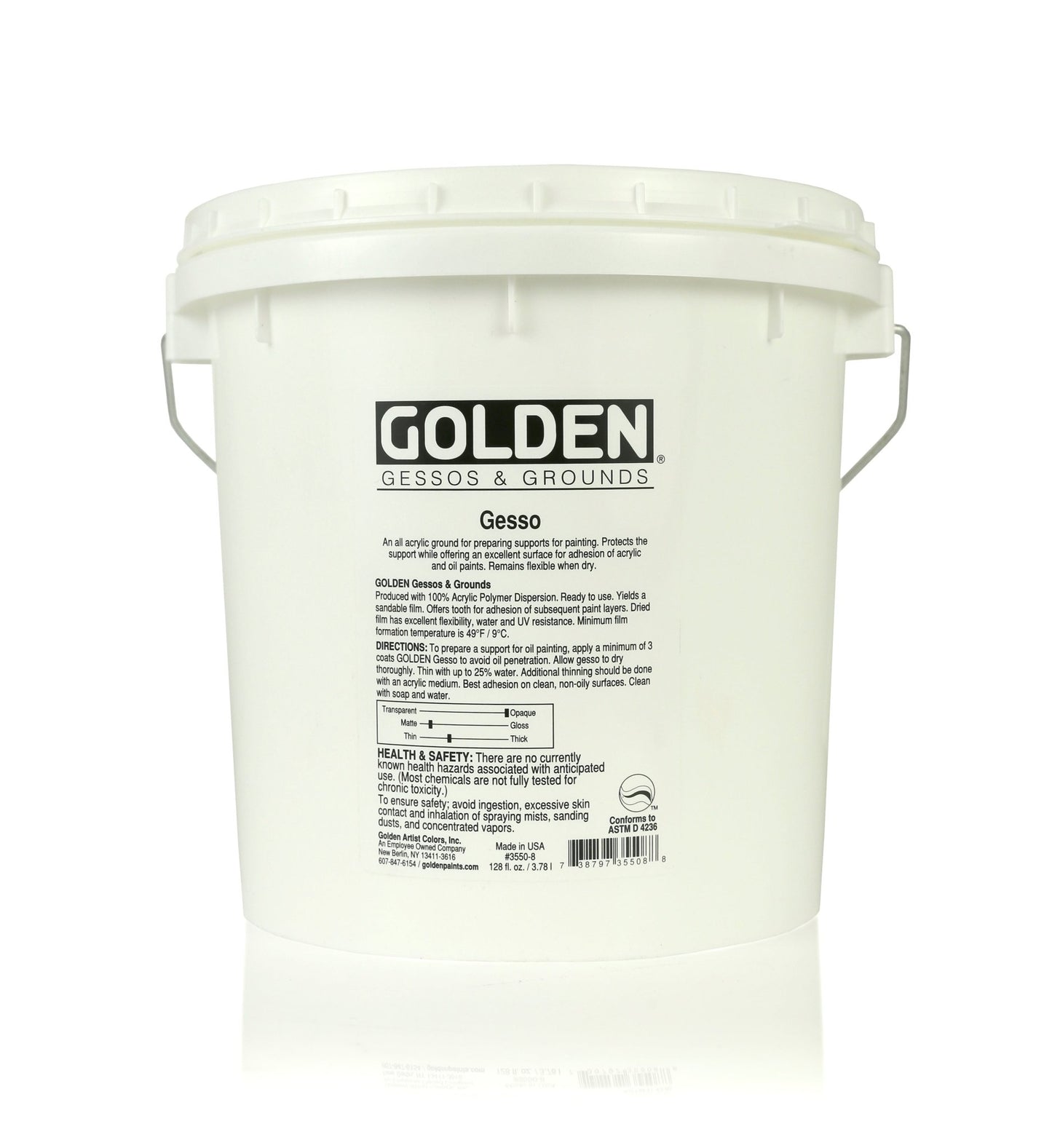 Golden Gesso 3.78L - theartshop.com.au