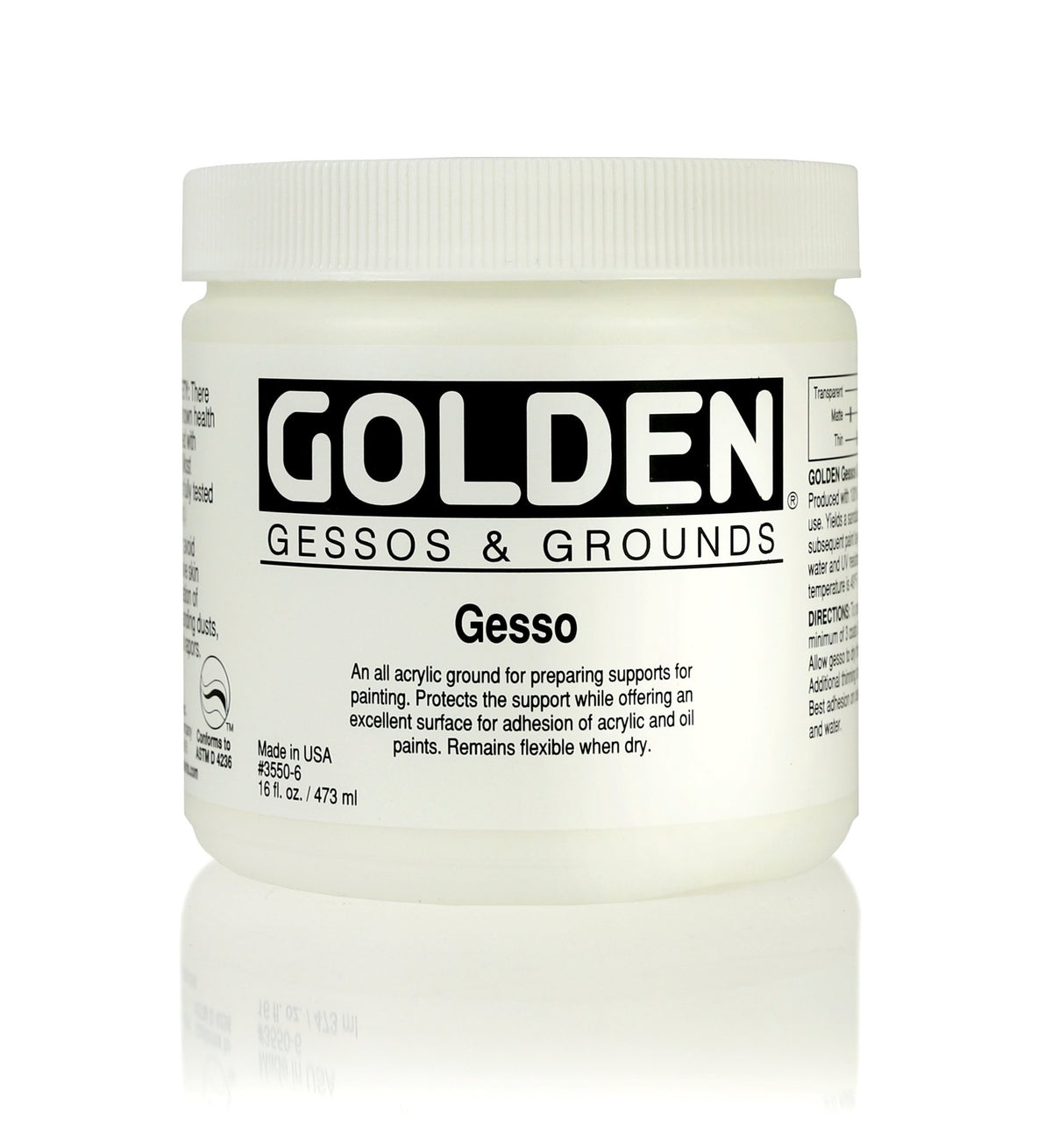 Golden Gesso 473ml - theartshop.com.au