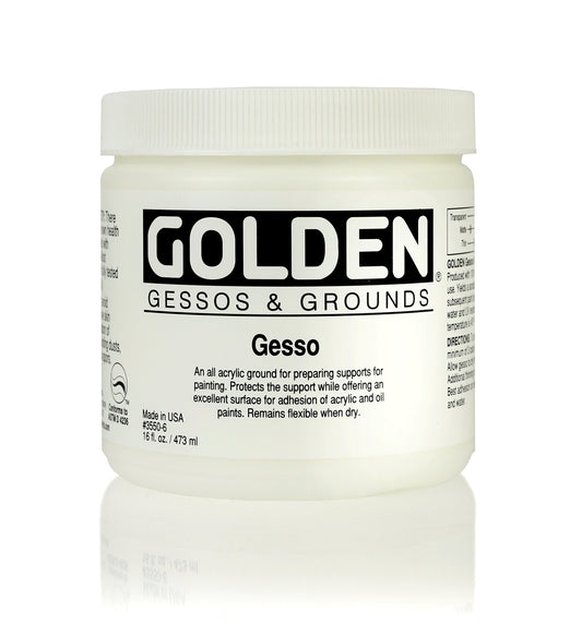 Golden Gesso 473ml - theartshop.com.au