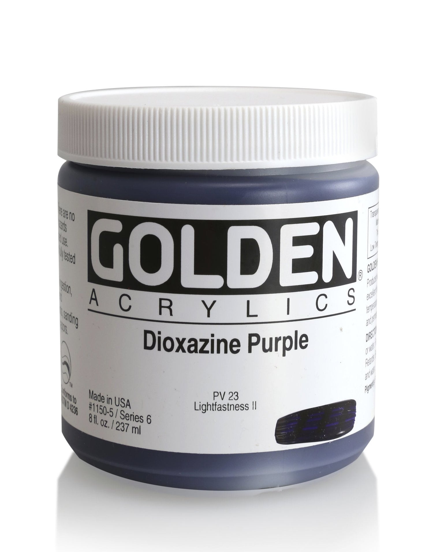 Golden Heavy Body Acrylic 237ml Dioxazine Purple - theartshop.com.au