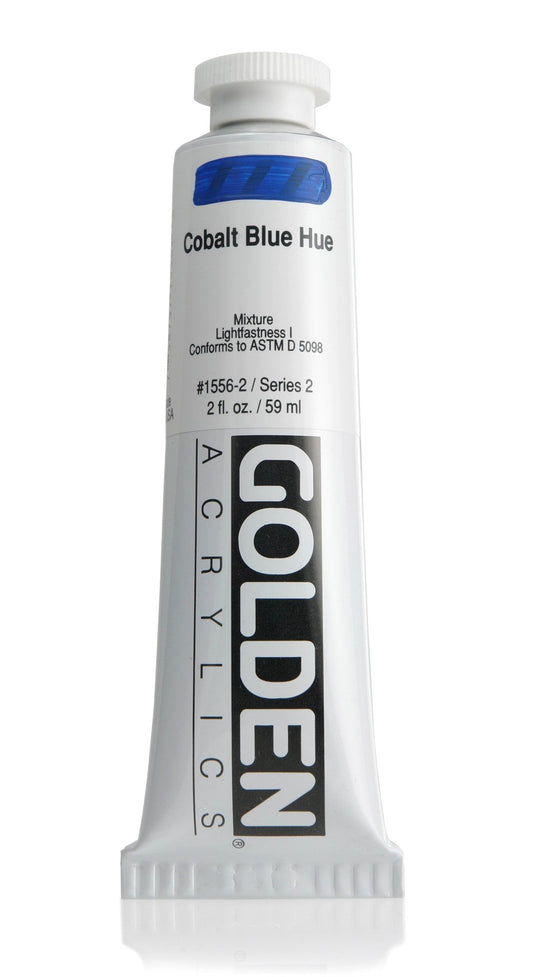 Golden Heavy Body Acrylic 59ml Cobalt Blue Hue - theartshop.com.au