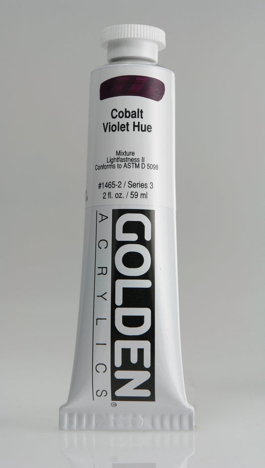 Golden Heavy Body Acrylic 59ml Cobalt Violet Hue - theartshop.com.au