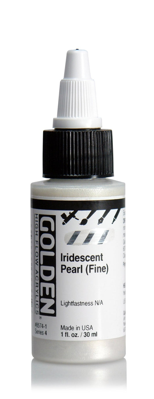 Golden Hi Flow Acrylic 30ml Iridescent Pearl (fine) - theartshop.com.au
