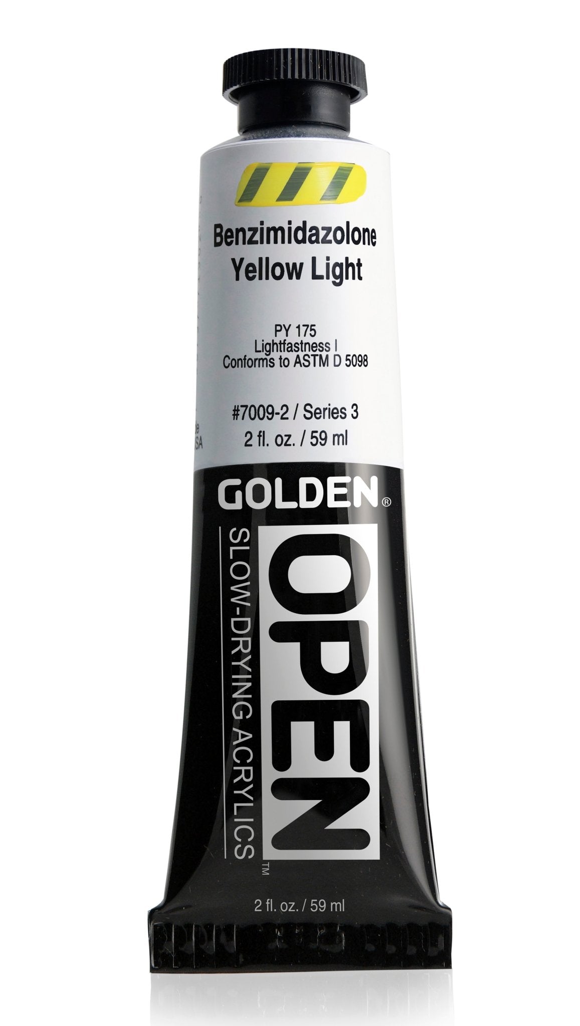 Golden Open Acrylics 59ml Benzimidazolone Yellow Light - theartshop.com.au