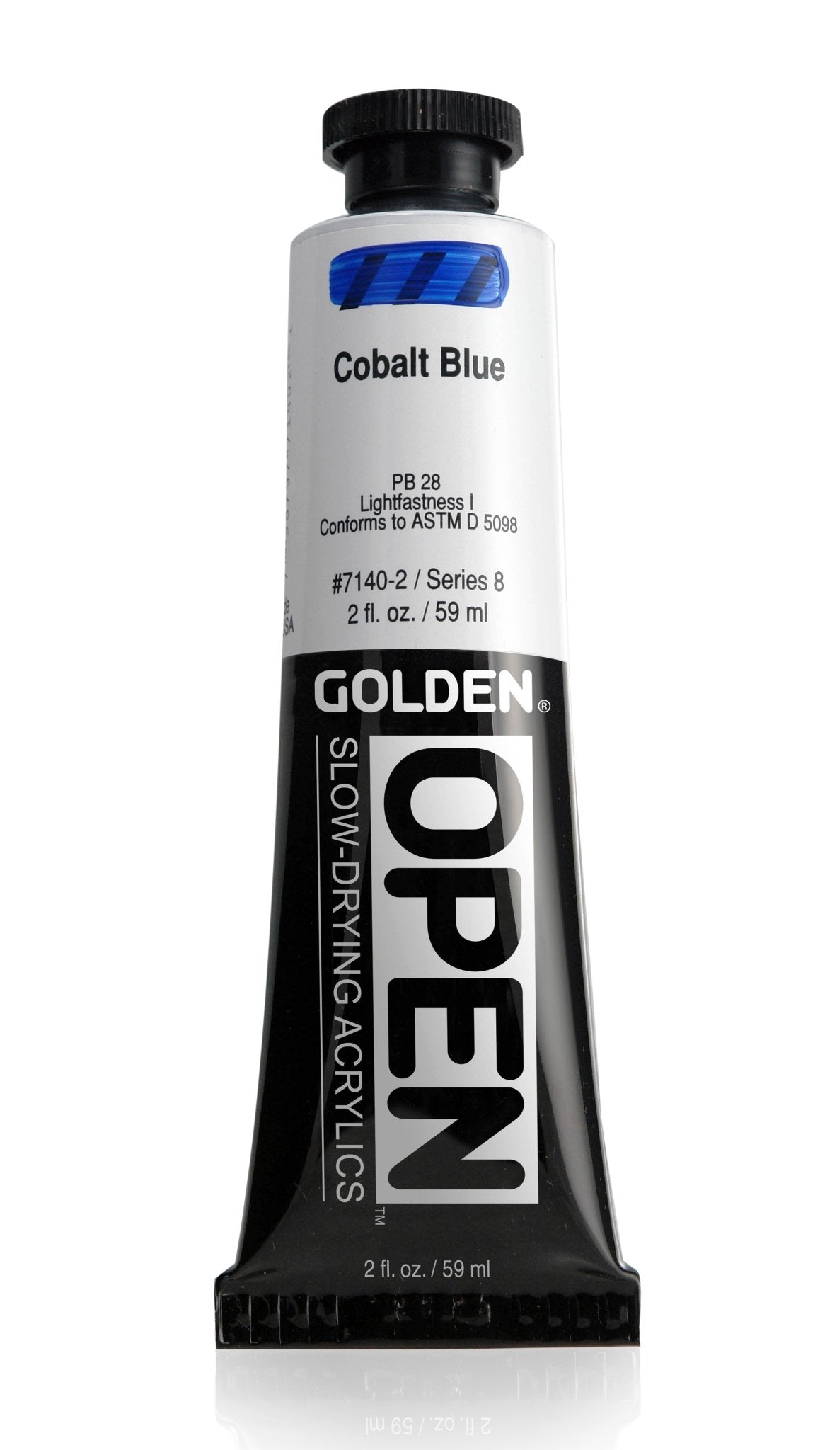 Golden Open Acrylics 59ml Cobalt Blue - theartshop.com.au