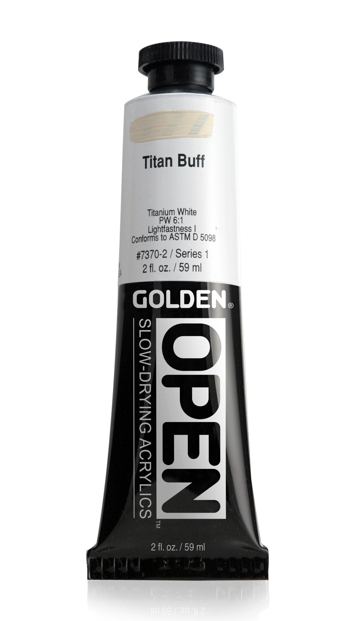 Golden Open Acrylics 59ml Titan Buff - theartshop.com.au