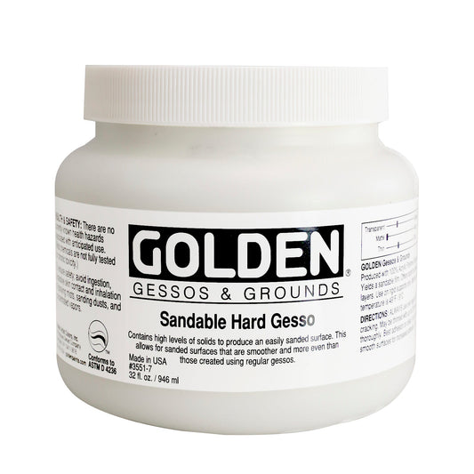 Golden Sandable Hard Gesso 946ml - theartshop.com.au