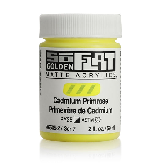 Golden SoFlat 59ml Cadmium Primrose - theartshop.com.au
