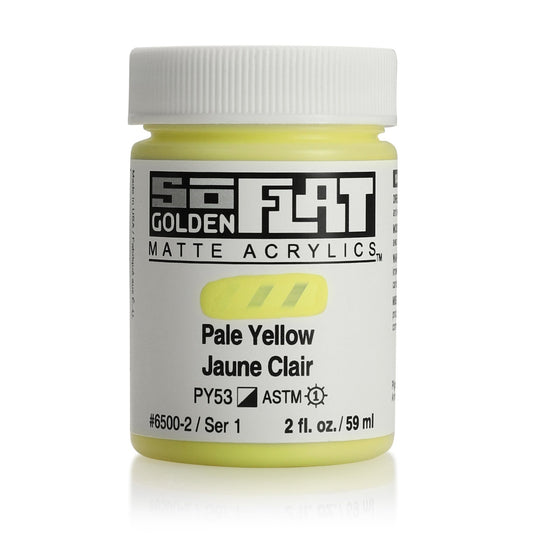 Golden SoFlat 59ml Pale Yellow - theartshop.com.au