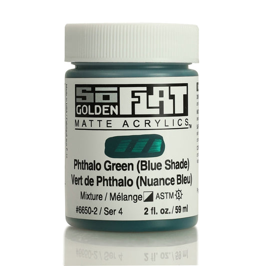 Golden SoFlat 59ml Phthalo Green Blue Shade - theartshop.com.au