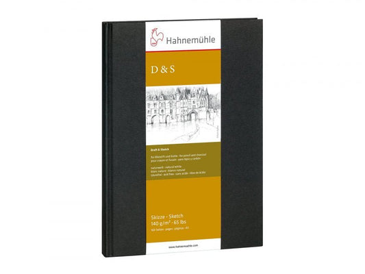 Hahnemuhle Deluxe Journal Black A5 Portrait - theartshop.com.au