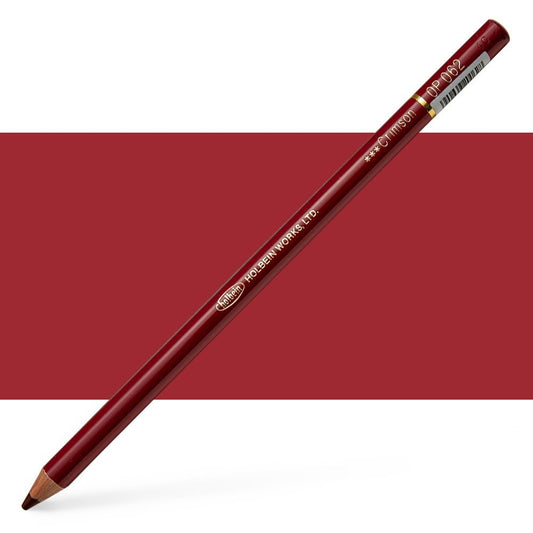 Holbein Colored Pencil OP062 Crimson - theartshop.com.au