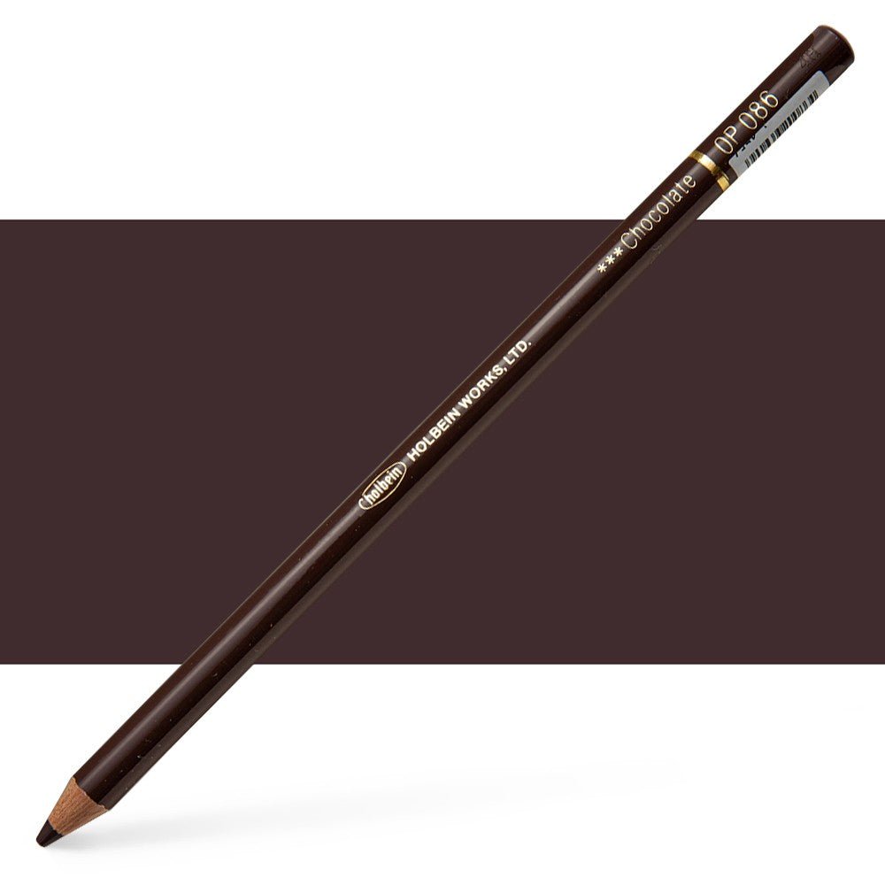 Holbein Colored Pencil OP086 Chocolate - theartshop.com.au