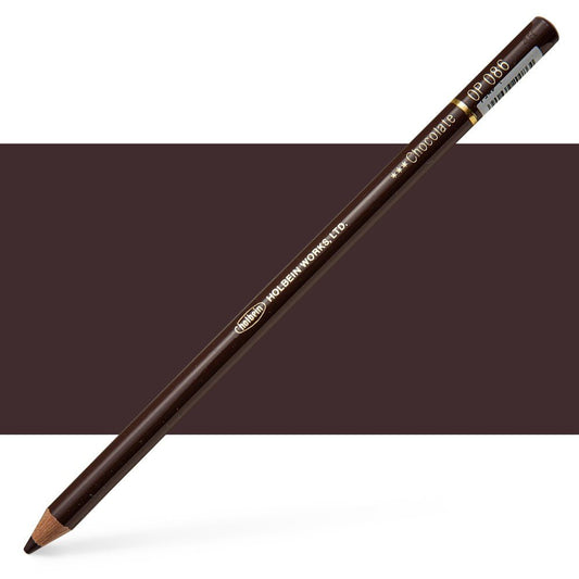 Holbein Colored Pencil OP086 Chocolate - theartshop.com.au