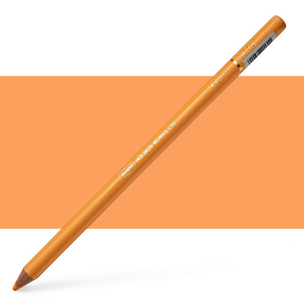 Holbein Colored Pencil OP131 Apricot - theartshop.com.au