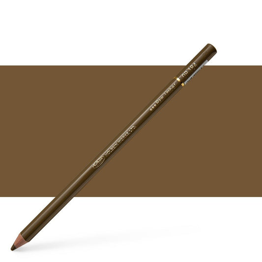 Holbein Colored Pencil OP184 Raw Umber - theartshop.com.au