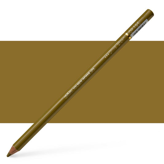 Holbein Colored Pencil OP195 Olive Brown - theartshop.com.au