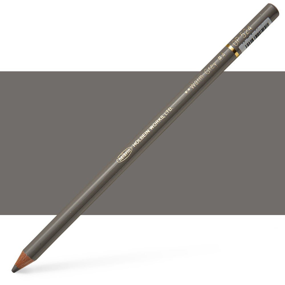 Holbein Colored Pencil OP524 Warm Grey #4 - theartshop.com.au