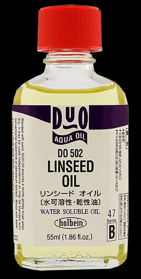 Holbein Duo Linseed Oil 55ml - theartshop.com.au
