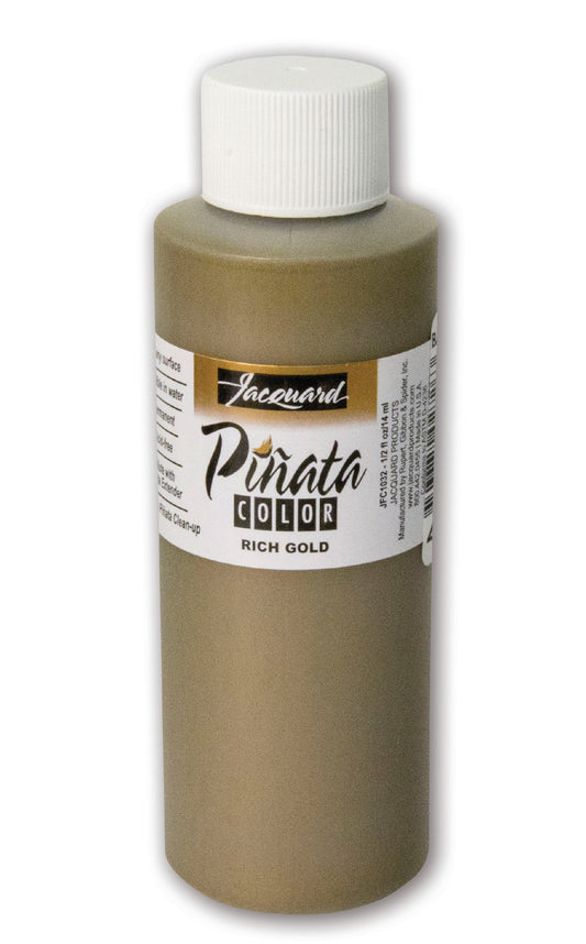 Jacquard Pinata Ink 120ml Rich Gold - theartshop.com.au
