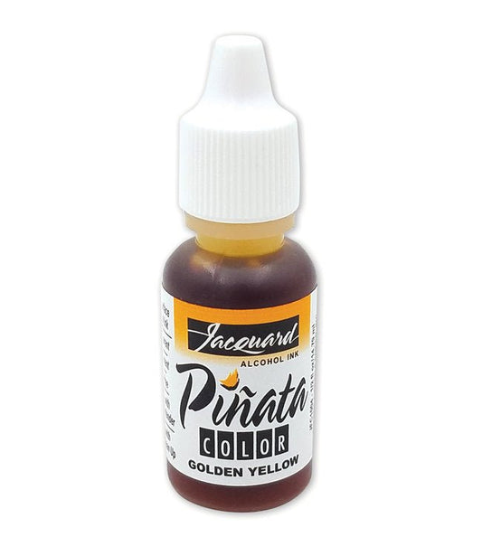 Jacquard Pinata Ink 14ml Golden Yellow - theartshop.com.au
