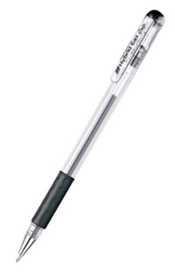 K116 Hybrid Gel Grip Roller Pen Black - theartshop.com.au